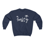 SALTY Crewneck Sweatshirt, Beach sweatshirts for women