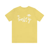 SALTY Tshirt, Beach Graphic Tees for women