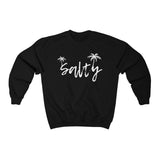 SALTY Crewneck Sweatshirt, Beach sweatshirts for women