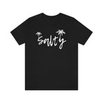 SALTY Tshirt, Beach Graphic Tees for women