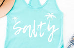 SALTY Racerback Tank Top