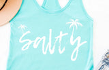 SALTY Racerback Tank Top