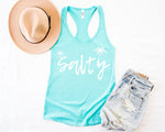 SALTY Racerback Tank Top